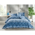 thumbnail image 1 of Istanbul Collection Handmade Comforter Set - 5 Piece Set - Cotton Blend - Modern, Comforter, Matching Shams and Throw Pillows, 1 of 4
