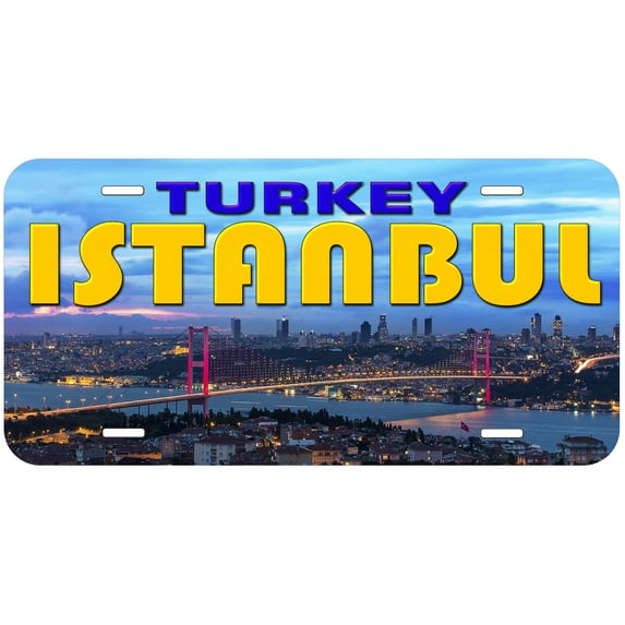 Istanbul TAG05 Turkey Novelty Car Auto License Plate