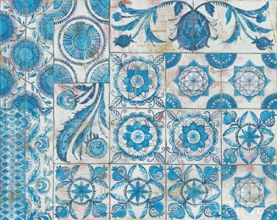 Istanbul Tiles Canvas Art - Kathrine Lovell (24 x 30)