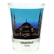 Istanbul Turkey Hagia Sofia Color Photo Shot Glass