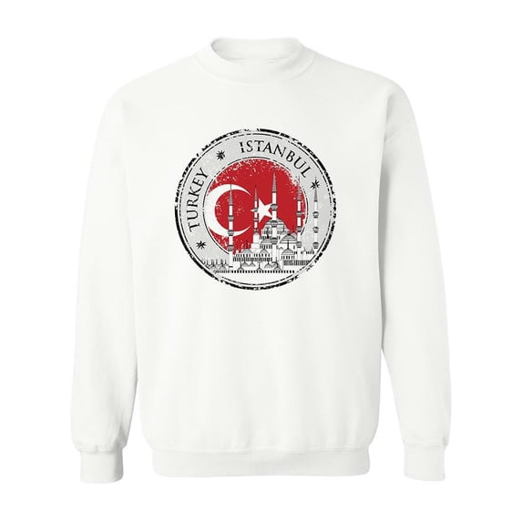 Istanbul, Turkey Sweatshirt Men -Image by Shutterstock, Male Large