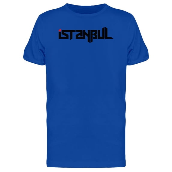 Istanbul Typography City Tee Men's -Image by Shutterstock