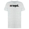 thumbnail image 1 of Istanbul Typography City Tee Men's -Image by Shutterstock, 1 of 2