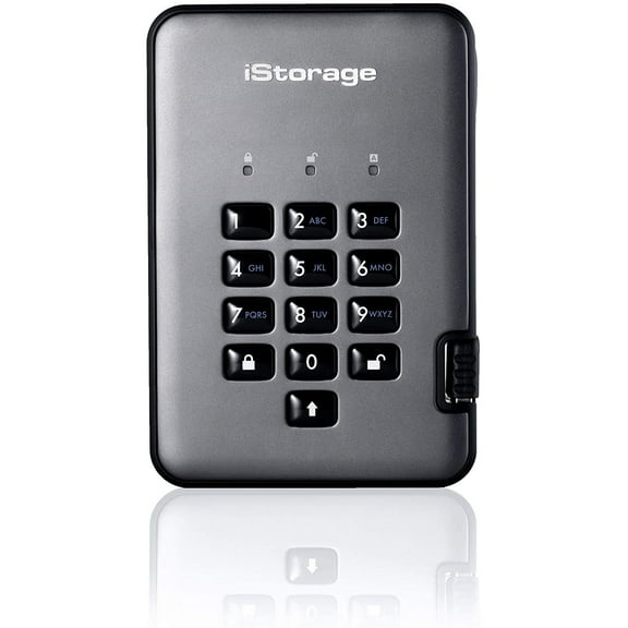 iStorage diskAshur PRO2 HDD 500 GB | Secure Hard Drive PIN protected | NCSC CPA | FIPS 140-2 Level 2/3 Certified | NLNCSA BSPA and NATO Restricted Level Certified | Incorporated Common Criteria EAL...