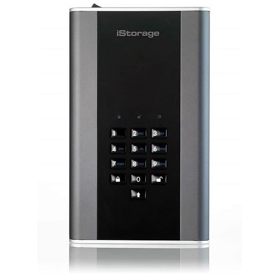 iStorage diskAshur DT2 4 TB Secure Encrypted Desktop Hard Drive | PIN protected | NCSC CPA | FIPS 140-2 Level 2/3 Certified | NLNCSA BSPA and NATO Restricted Level Certified | Incorporated Common C...