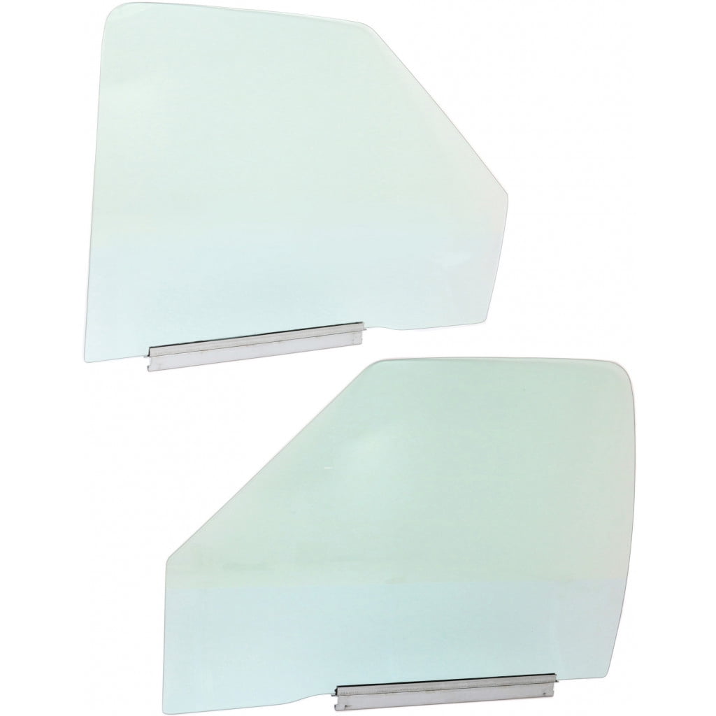 For Isuzu Hombre Door Window Glass 1996 97 98 99 2000 Driver and Passenger Side Pair / Set | Front | Standard / Extended Cab | Sedan / Coupe |Replaces NAGS Number: DD08423 GTYN | 15761469 + 15724372