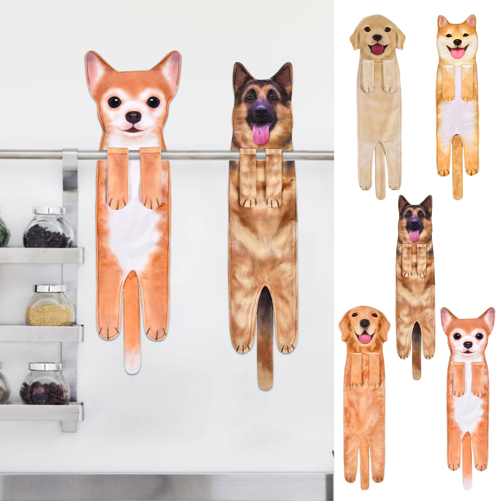 Isvgxsz 2024 New Clearance Bathroom Organizers and Storage Dog Hand
