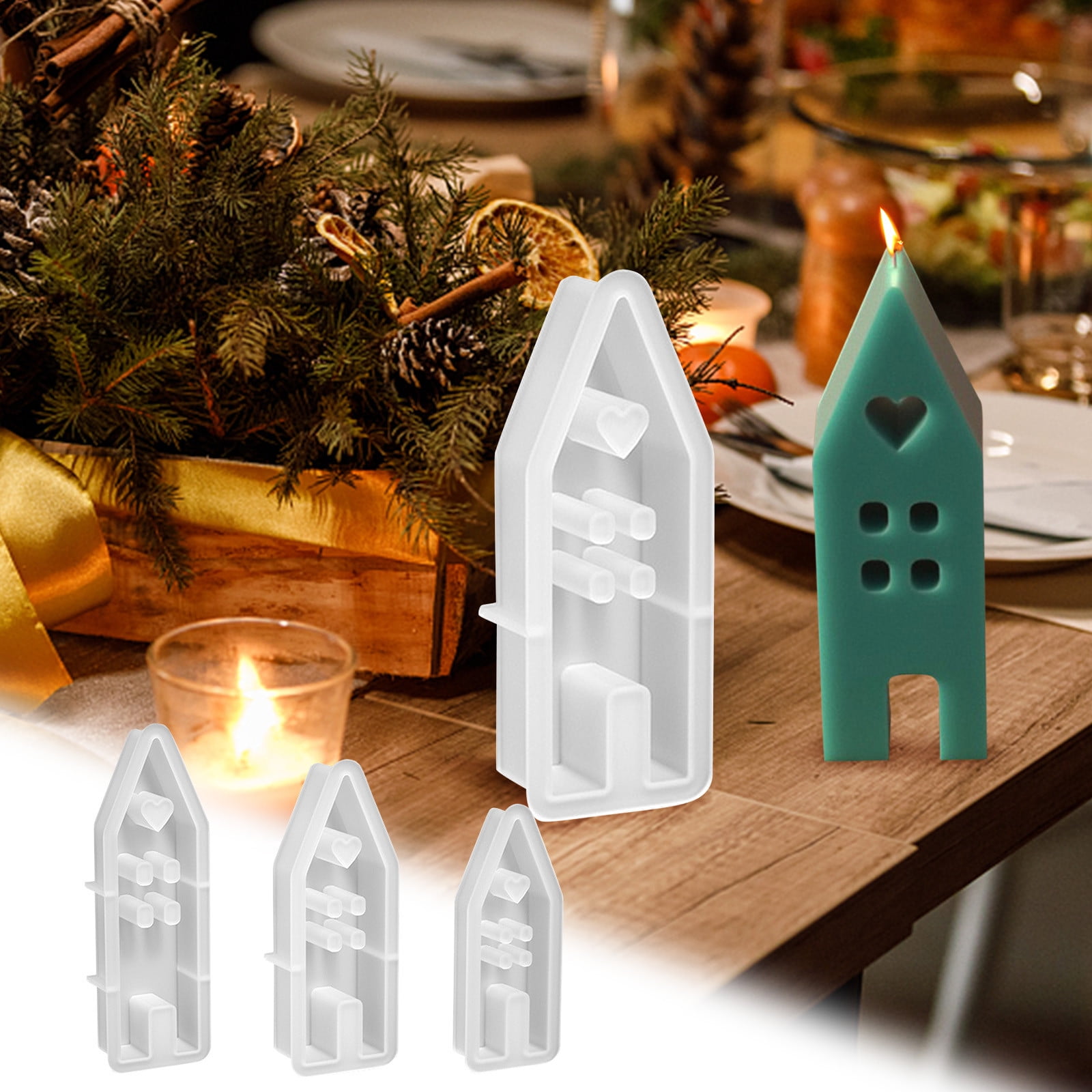 Isvgxsz 2024 New Clearance Graduation Decorations Class of 2024 Molds Casting Molds Houses