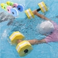 thumbnail image 1 of Isvgxsz 2024 New Mothers Day Gifts 2Pcs Water Aerobics Dumbbells Eva Aquatic Barbell Fitness Aqua Pool Exercise, 1 of 6