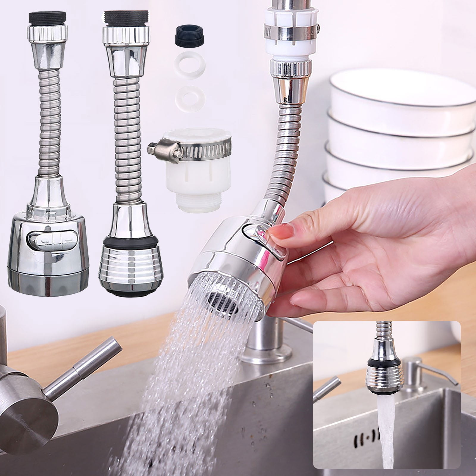 Isvgxsz 2024 New Clearance Smart Home Faucet Booster Shower Home Tap