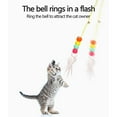 thumbnail image 1 of Isvgxsz Items Hanging Door Retractable Cat Scratching Rope, Funny Cat Stick Developmental Puzzle Toys, Self-Hey Pet Cat Toy, Interactive Toy, Elastic Rope Automatic Toy, 1 of 6