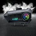 thumbnail image 1 of Items Motorcycle Helmet Bluetooth Headset 300Meters 2 Riders Bluetooth Helmet Intercom Headset with Noise Sound Quality Speakers Communication Systems Motorcycle, 1 of 9