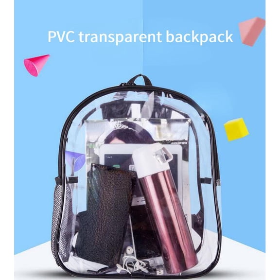Isvgxsz Easter Basket Stuffers Clearance Transparent Backpack, Transparent Backpack Beach Bag Backpack Easter Meal for Less