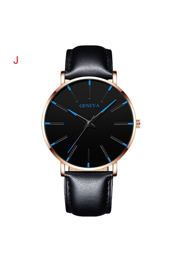 Isvgxsz Easter Gifts Clearance Couple Men and Women Fashion Ultra Thin Watches Business Stainless Steel Mesh Quartz Watch Easter Decor