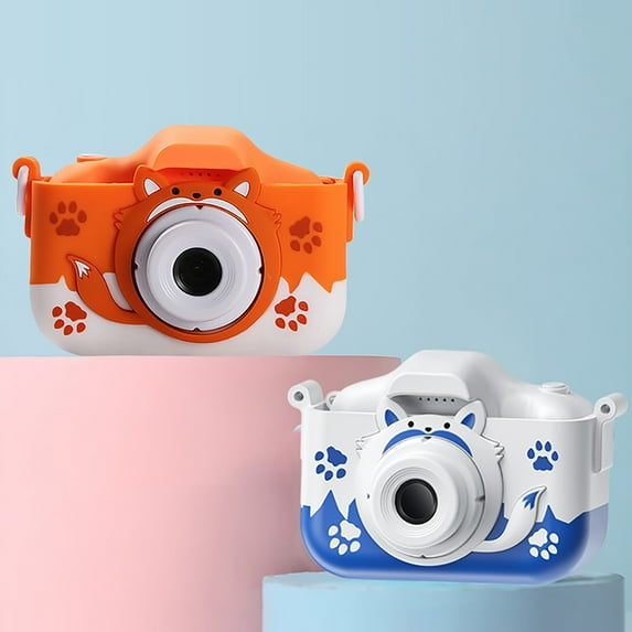 Pounoo Easter Gifts for Women New Children'S Photography Video Hd Mini Digital Camera Front and Rear Lens 4000W Hd Children'S Gift Camera Christmas Parent Child Gift Easter Decor