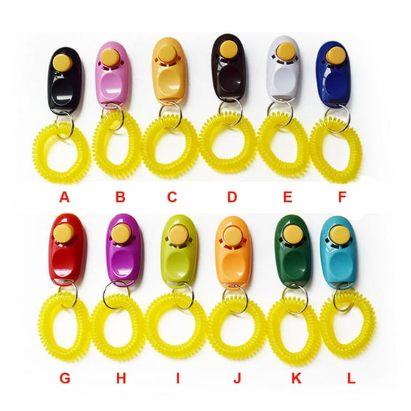 Pounoo Easter Gifts for Women Clearance Portable Dog Button Clicker Sound Trainer Pet Training Tool Wrist Accessory Easter Decor