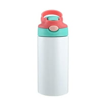 Isvgxsz Kids Insulated Water Bottle for School with Straw Lid Leakproof, Personalized Stainless Steel Thermos Flask Metal Water Bottle for Girls & Boys