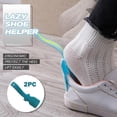 thumbnail image 1 of Isvgxsz New 2024 Innovative Home Tools Lazy Shoe Helper Portable Slider Handled Shoe Horn Shoe Lifting Helper Easy, 1 of 10