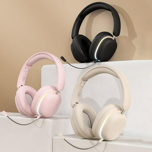 Isvgxsz New Clearance Wireless Headsets Bluetooth Headsets Wireless Light Emitting Gaming Headsets Ultra-Long Mobile Gaming Esports Headsets Fathers Day Gifts