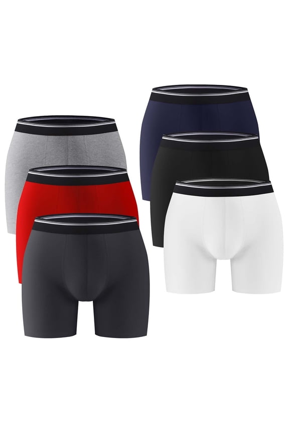 New Men's Underwear On Clearance Men's Summer Boxer Shorts, , Breathable, and Fashionable Men's Boxer Underwear Soft Satiny Mens Boxers Men's New Arrivals Underpants Black