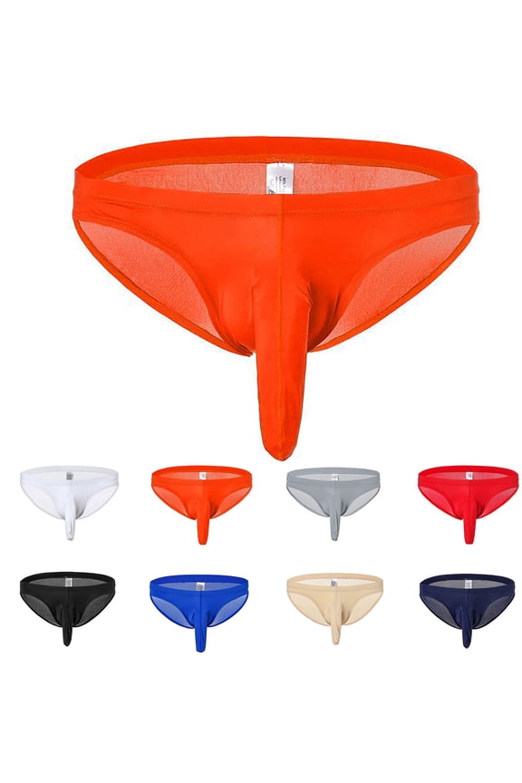 New Mens Thong Underwear Men's Fashion Boxer Shorts Mesh Breathable Underpants Breathable Mens Briefs Underwear Men's New Arrivals Underpants Gray