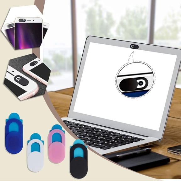 Pounoo New Mobile Phone Computer Camera Protection Cover Lens Shielding Metal Privacy Cover Pink Travel Essentials 4Th of July Decorations