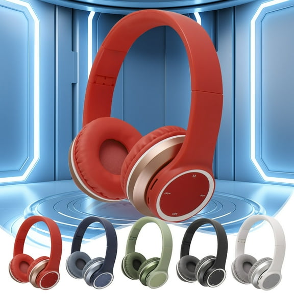 Isvgxsz New Vr Headset Bluetooth 5.1 Wireless Earphones with Hifi Sound Quality High-Definition Calling Long-Lasting Battery Life Multiple Modes of Playback Bluetooth Earphones Electronics Tablets