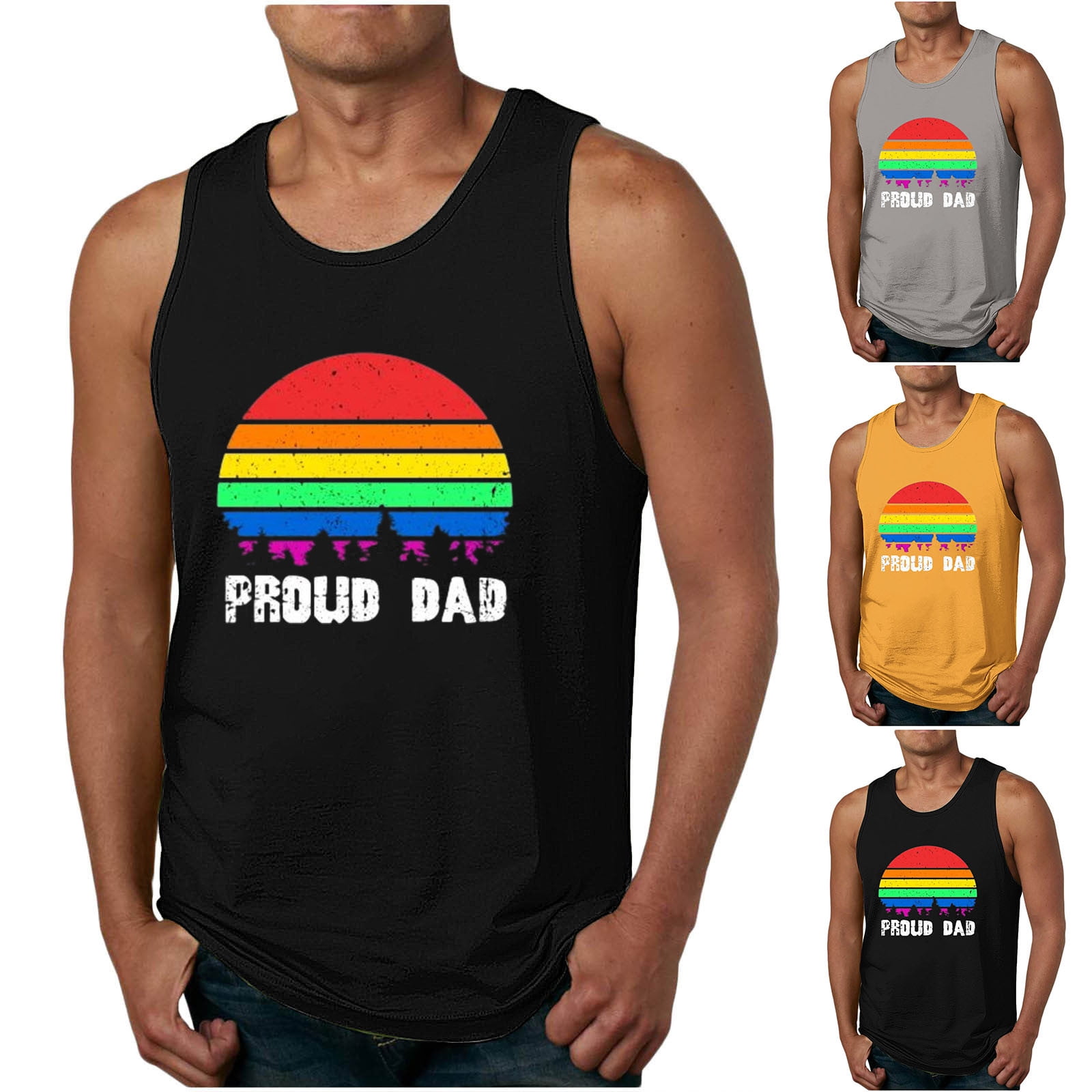 Isvgxsz New Workout Tops for Men Cozy Fashion Casual Men's Summer ...