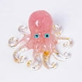 thumbnail image 1 of Isvgxsz Octopus Tiny Micro Figurines Hand Blown Glass Art Animals Collectible Gift Home Decor, 1 of 8