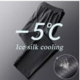 thumbnail image 1 of Isvgxsz Pants for Men Men Ice Silk Fitness Running Stretch Yoga Pant Soft Men'S Cotton Yoga Sweatpants Fall Savings Black, 1 of 8