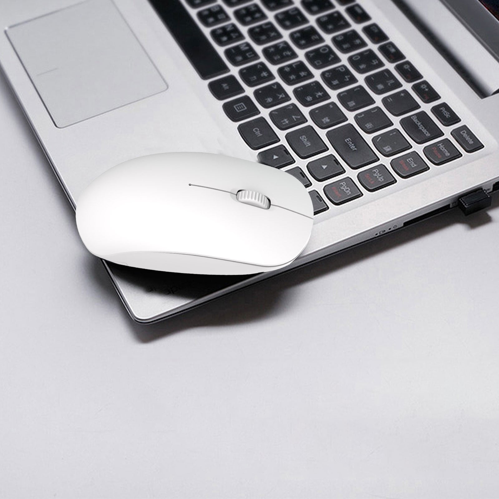 Portable Computer Mouse Isvgxsz Slim Rechargeable Wireless Mouse, 2.4G Portable Optical Silent ...