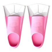 Isvgxsz Swimming Training Fins,Comfortable Silicone Flippers for Swimming and Diving,Size Suitable Kids Girls Boys Adult