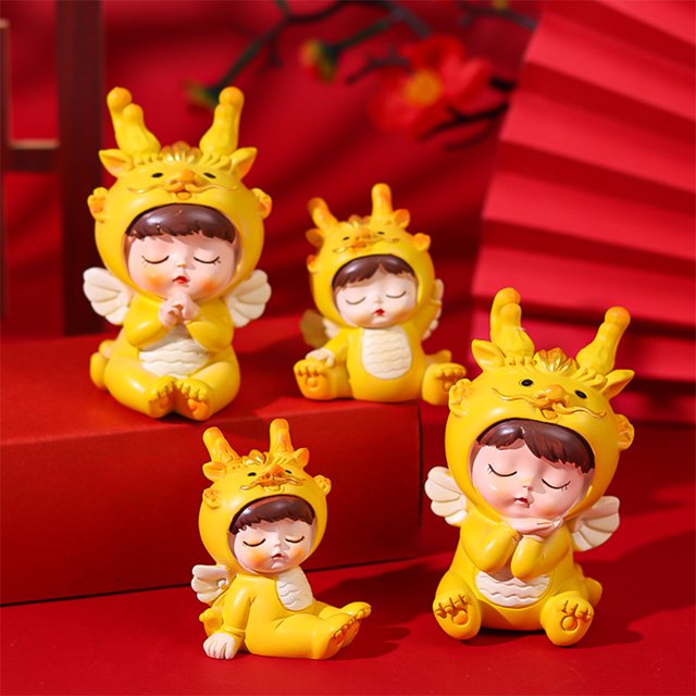 Isvgxsz Us 2024 New Clearance Car Seat Car Mounted Dragon Year Car