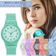 thumbnail image 1 of Isvgxsz Watches for Transparent Color Plastic Pvc Strap Dial Ladies Fashion Quartz Watch Easter Meal for Less, 1 of 4