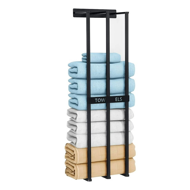 Isyunen Towel Racks for Bathroom Wall Mounted, Bath Towel Holder