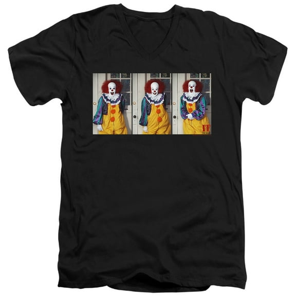 It 1990 - Joke - Slim Fit V Neck Shirt - Large