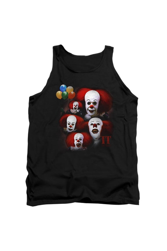 It 1990 - Many Faces Of Pennywise - Tank Top - Small