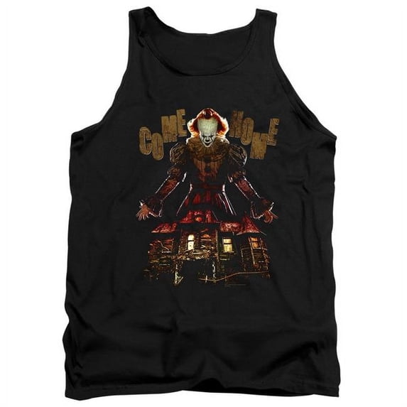 It 2 & Come Home Adult Tank Top T-Shirt, Black - Large
