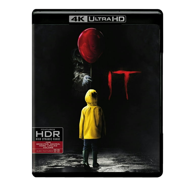 WarnerBrothers It (2017) - 4K Ultra HD + Blu-ray, Starring