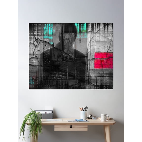 It Aint Me Babe Poster Wall Art, Modern Wall Decor For Living Room Bedroom, 8x12 UNFRAMED