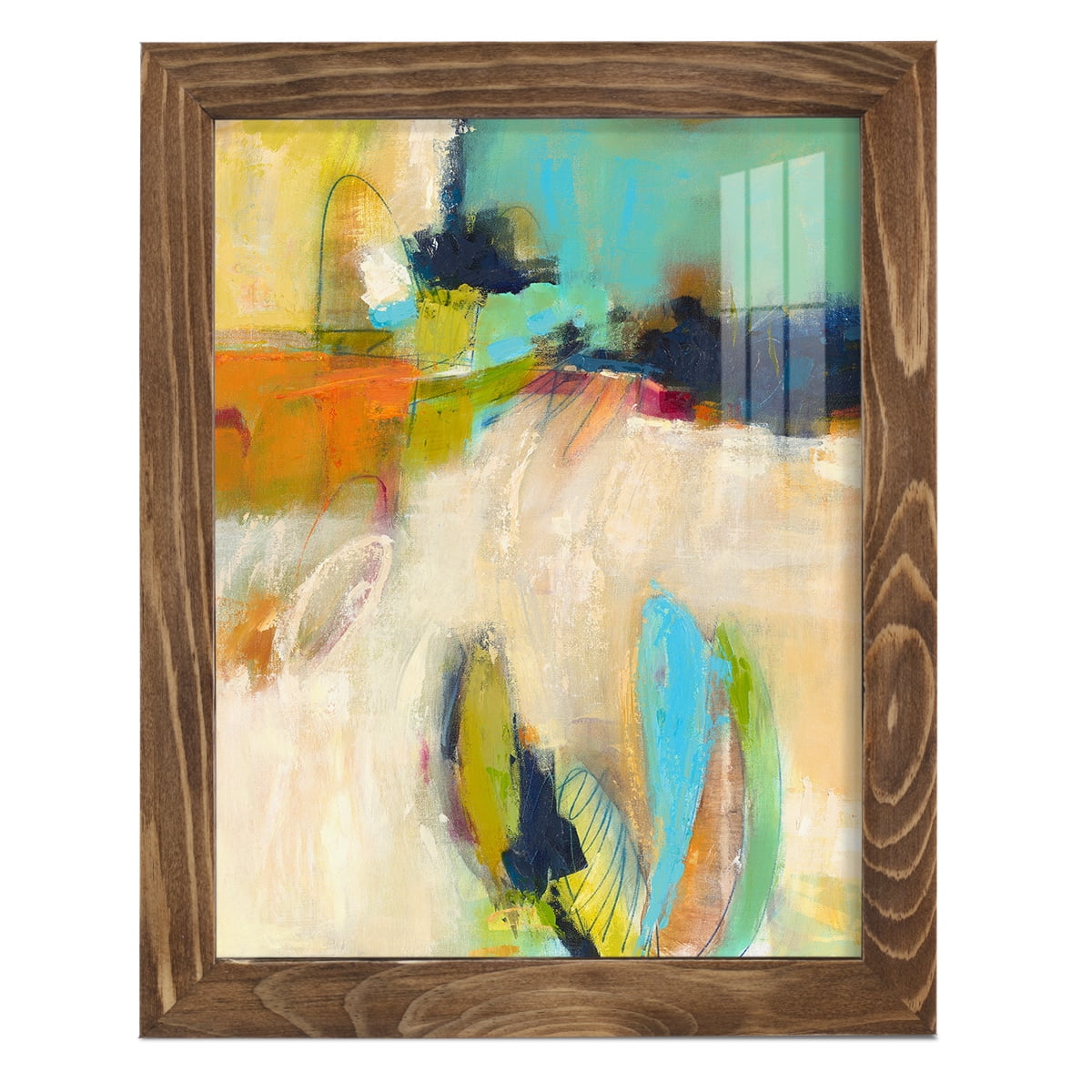 It All Adds Up - Framed Print w/glass - Walnut