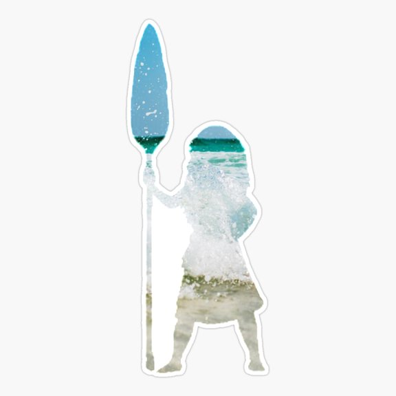 It Calls Me Ocean Inspired Sticker