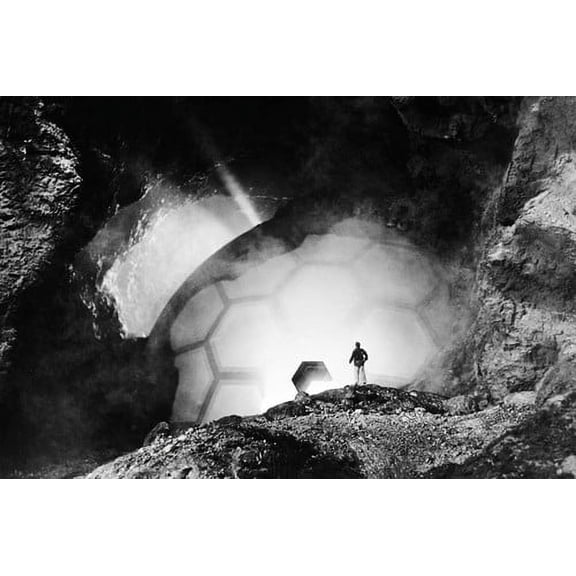 It Came From Outer Space 24x36 Poster Spaceship