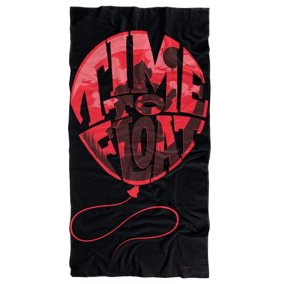 It: Chapter 2 30'x60' Pennywise We All Float Beach Towel