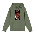 thumbnail image 1 of It Chapter 2 Pennywise Derry Fan Poster Adult Olive Long Sleeve Hoodie-Medium, 1 of 5