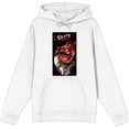 thumbnail image 1 of It Chapter 2 Pennywise Derry Fan Poster Adult White Long Sleeve Hoodie-Small, 1 of 6