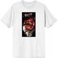 thumbnail image 1 of It Chapter 2 Pennywise Derry Fan Poster Men's White Crew Neck Short Sleeve Tee-Medium, 1 of 2