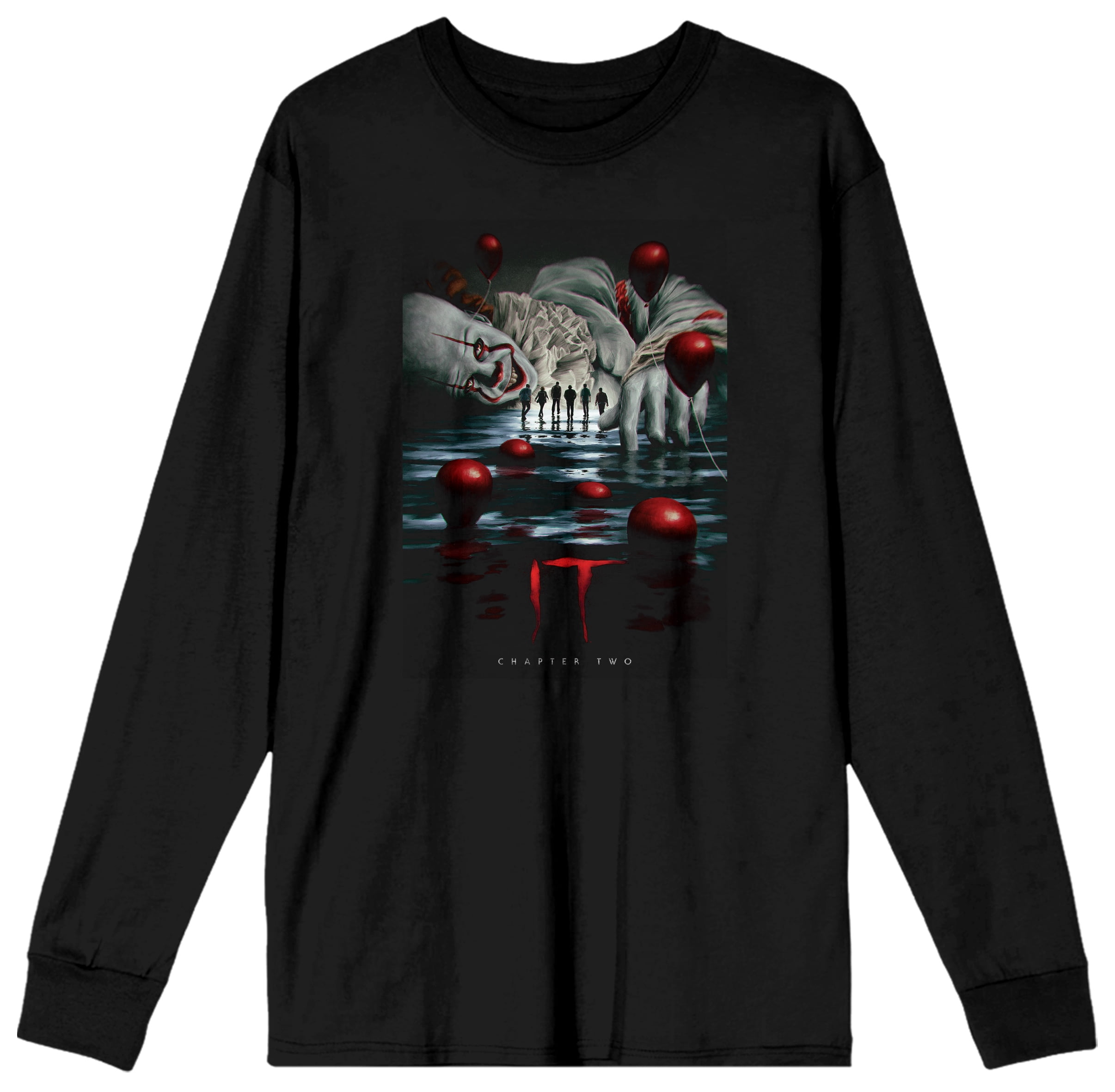 It Chapter 2 Pennywise Long Sleeve T-Shirt-S - Walmart.com