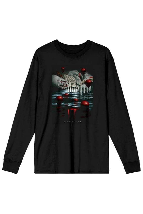 It Chapter 2 Pennywise Long Sleeve T-Shirt-S