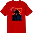 thumbnail image 1 of It Chapter 2 Pennywise Time To Float Men's Red Crew Neck Short Sleeve Tee-Medium, 1 of 2